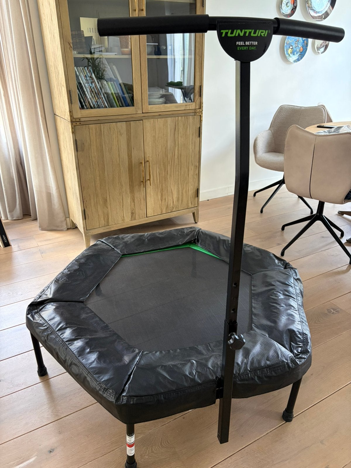 Thuis trampoline, Ophalen, Zo goed als nieuw