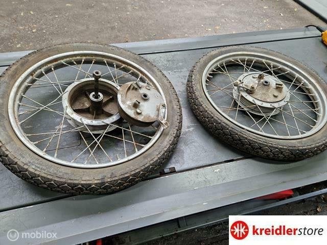 Kreidler Wielen set met grote Campagnolo naven, Gebruikt, Ophalen of Verzenden