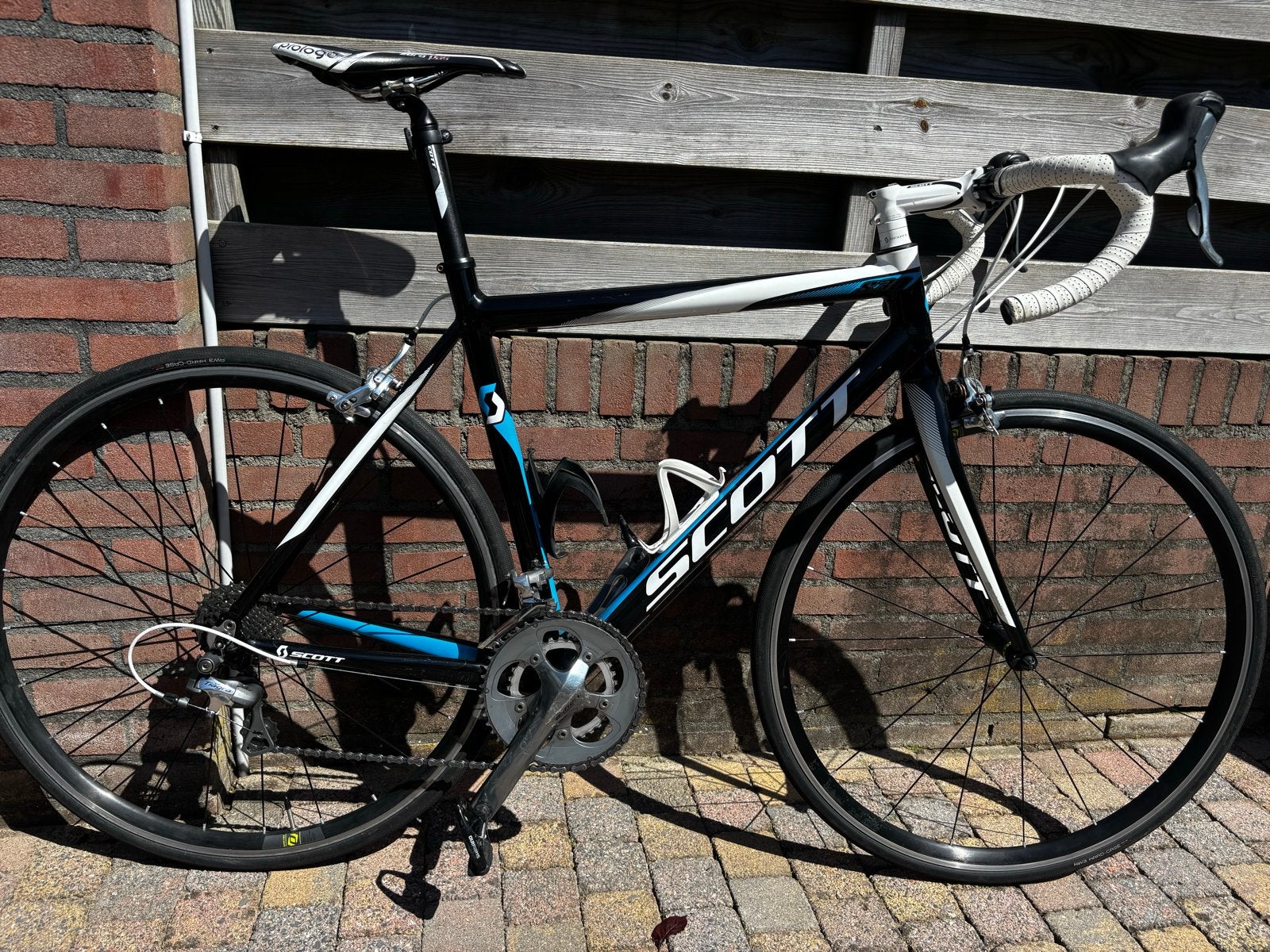 Scott Speedster racefiets maat 54 - Shimano Tiagra, Fietsen en Brommers, Fietsen | Racefietsen, 28 inch, Gebruikt, Aluminium, Meer dan 20 versnellingen