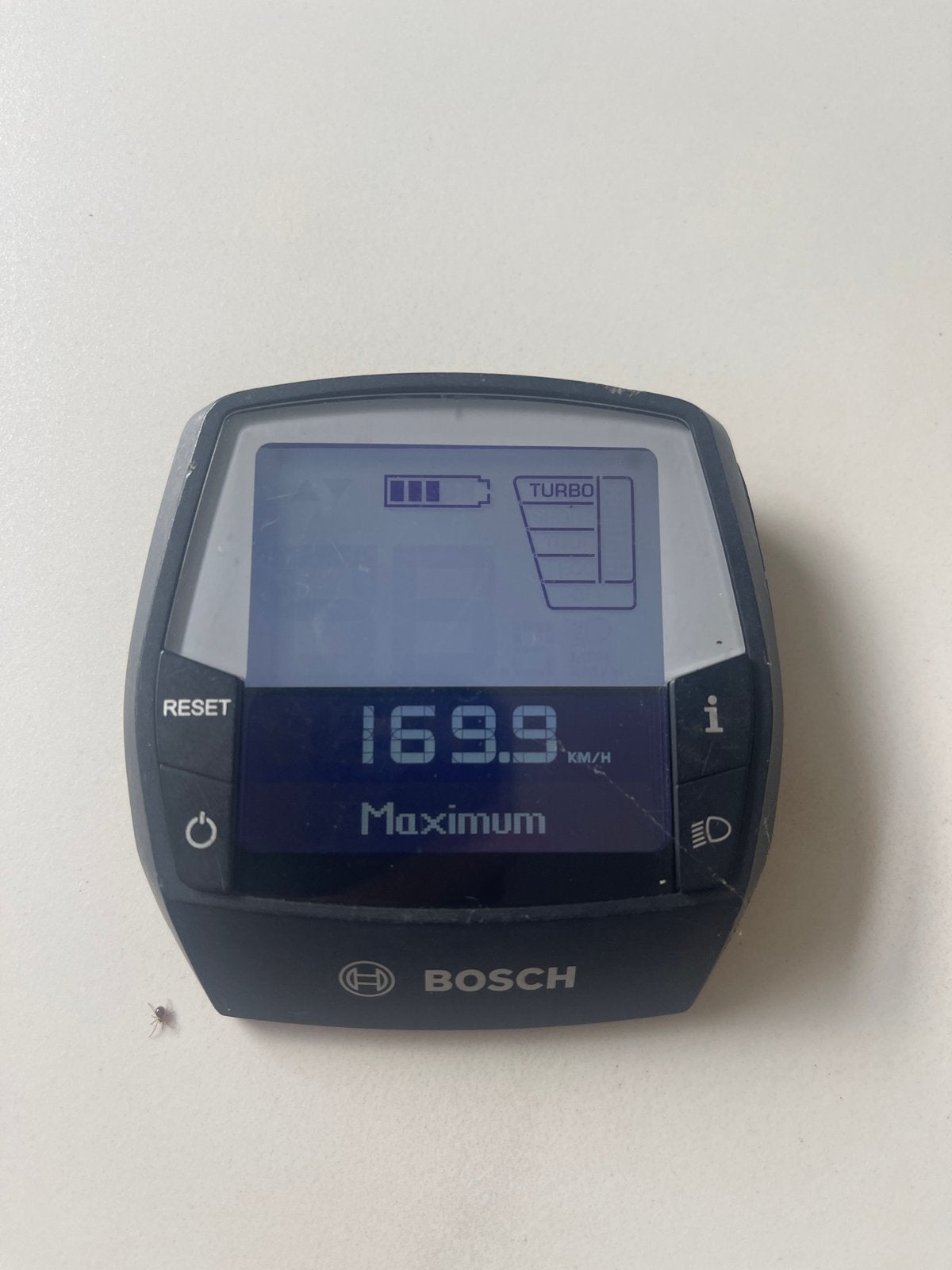 Bosch BUI255 Fietscomputer Display E-bike, Fietsen en Brommers, Fietsaccessoires | Fietscomputers, Ophalen of Verzenden, Snelheidssensor