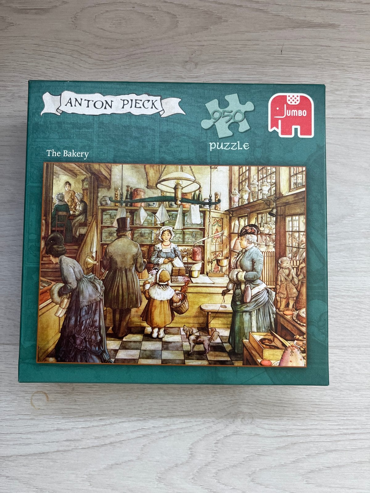 Anton Pieck Jumbo Puzzel 'The Bakery' legpuzzel, Ophalen of Verzenden, Meer dan 50 stukjes, Zo goed als nieuw, 6 jaar of ouder