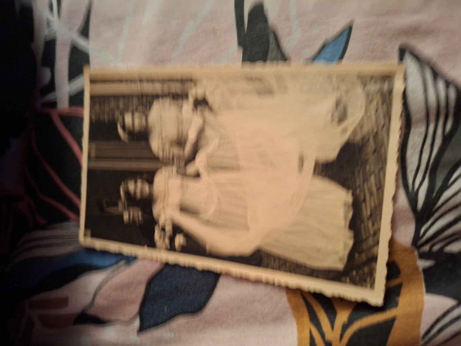 Vintage foto van bruidspaar - J.A. Hess Den Haag, Ophalen, Gebruikt, Foto, Voor 1940