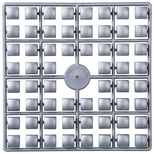 Pixelhobby matje XL 561 zilver 60 pixels, Hobby en Vrije tijd, Knutselen, Zilver, ., Nieuw, Ophalen of Verzenden