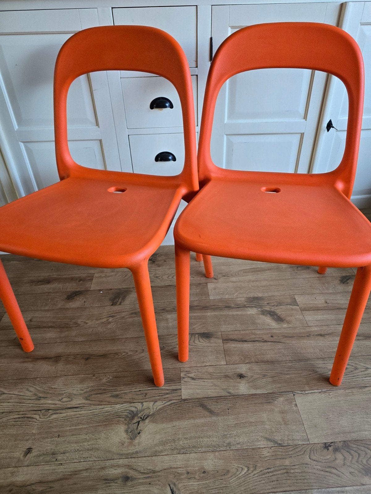 Set Ikea vintage urban design stoelen, Tuin en Terras, Ophalen, Gebruikt, Kunststof