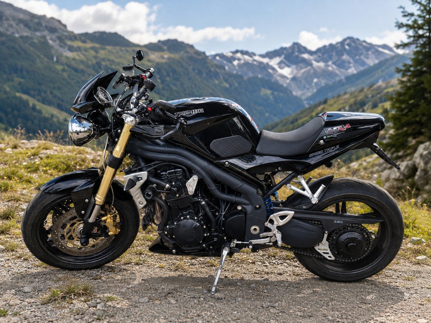 Triumph speedtriple 2007 lage km stand, Particulier, Naked bike