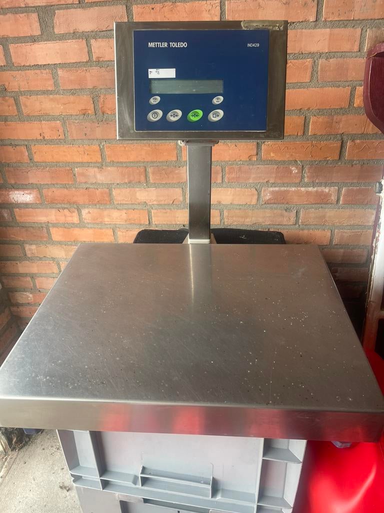 Mettler toledo 200 euro tot 30 kg, Witgoed en Apparatuur, Weegschalen, Ophalen, Personenweegschaal, 500 gram of grover, 10 tot 50 kg