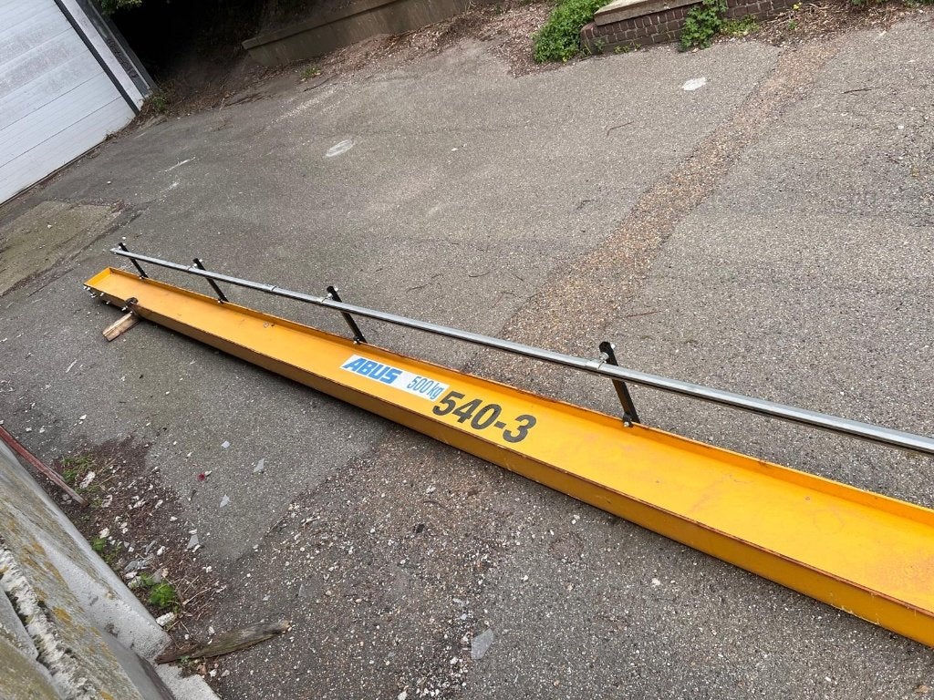 ABUS Kraanbalk 10m lang, 5.5m hoog, zonder wielen, Ophalen, Gebruikt, Handmatig