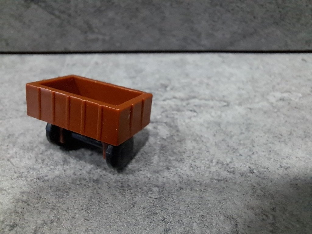 modelspoor perronwagentje, Gelijkstroom of Wisselstroom, Overige typen, Zo goed als nieuw, Ophalen