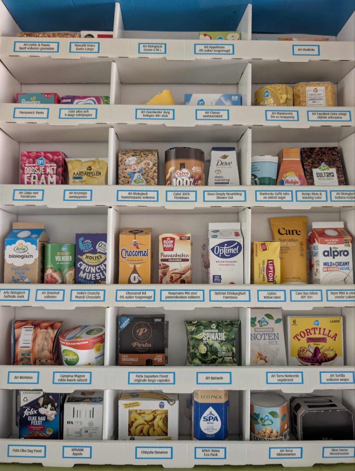 Complete Albert Heijn Minis Collectie, Ophalen