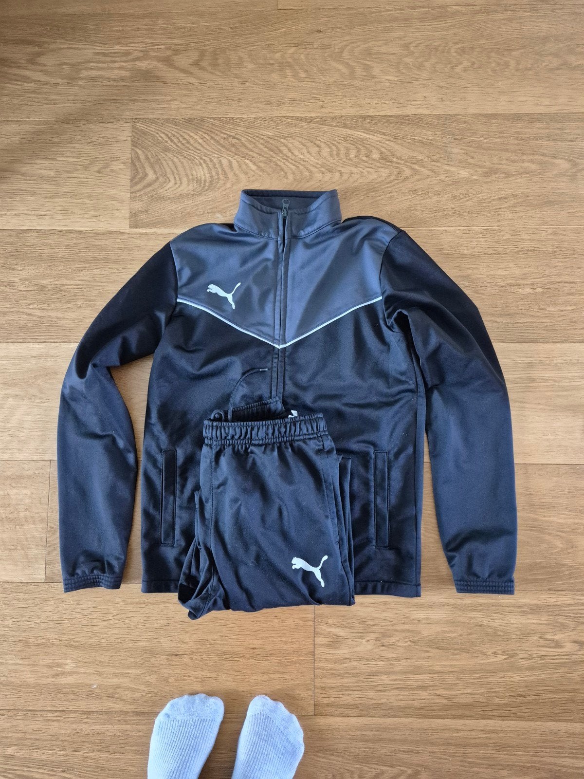 Puma trainingspak maat 164, Kinderen en Baby's, Ophalen of Verzenden, Zo goed als nieuw, Puma, Jongen