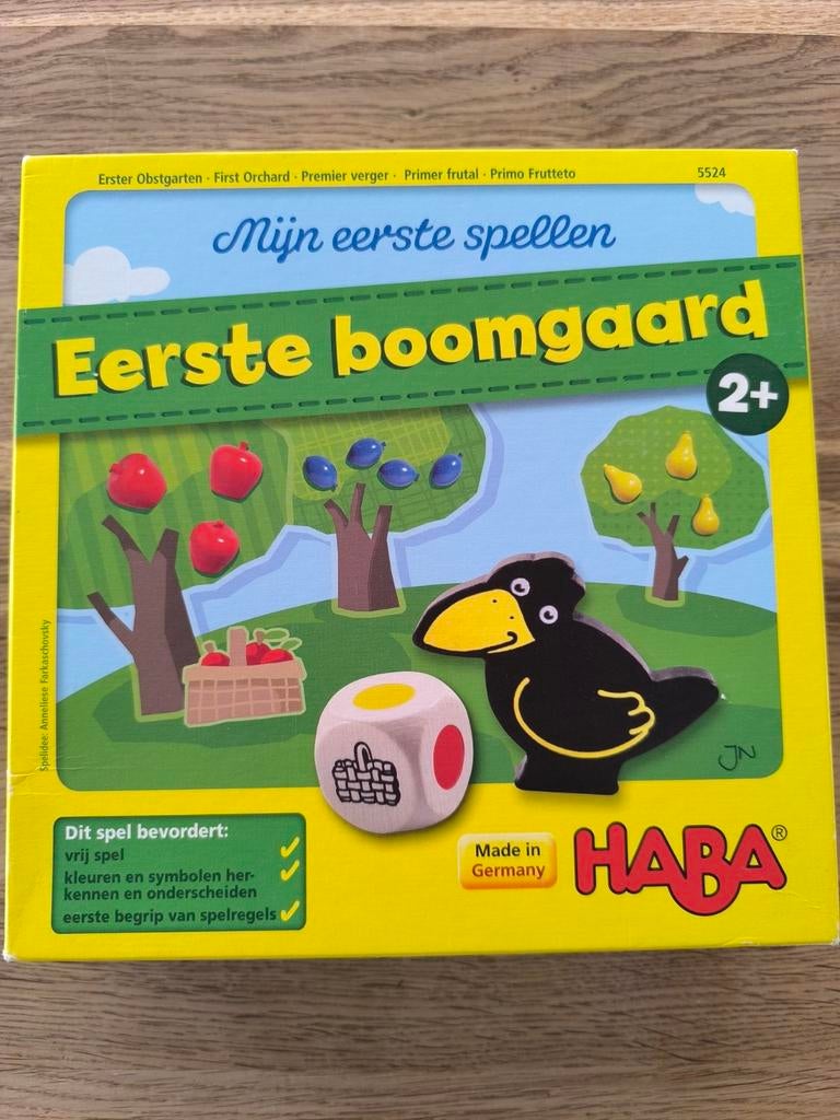 Eerste boomgaard van Haba, Ophalen