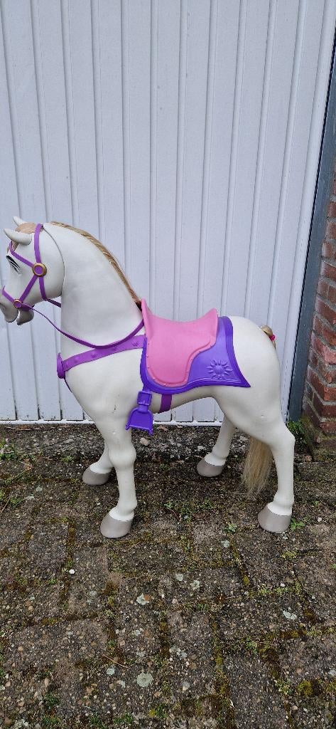 Paard rapunsel met geluid, Ophalen, Zo goed als nieuw, Overige typen