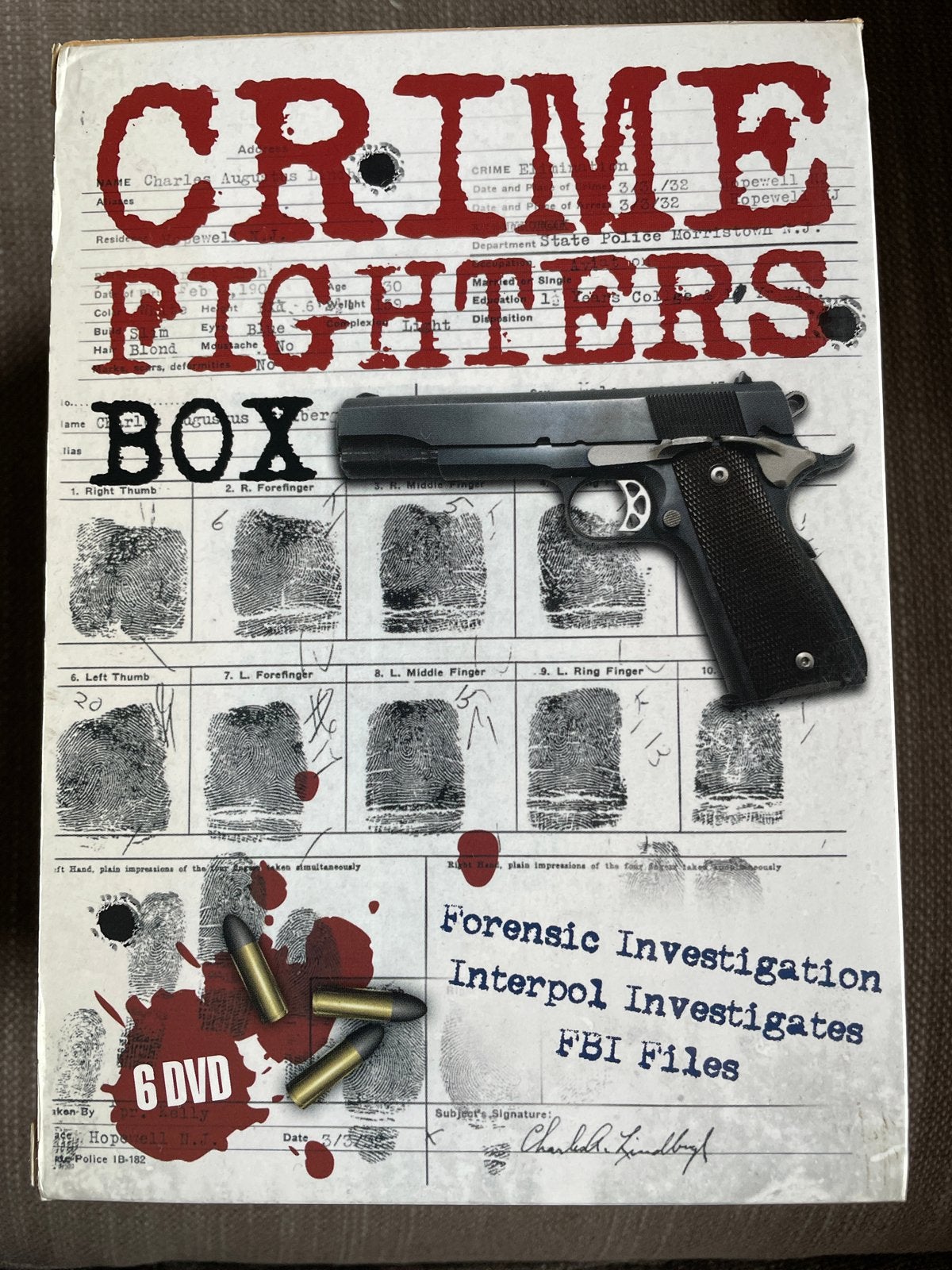 Crime Fighters Box - Forensic, Interpol, FBI (6 DVD), Gebruikt, Oorlog of Misdaad, Boxset, Ophalen of Verzenden