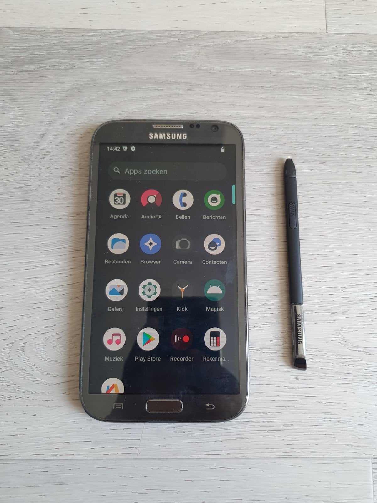 Zeldzame Samsung Galaxy Note N7100 in perfecte staat, Telecommunicatie, Ophalen of Verzenden, Zwart