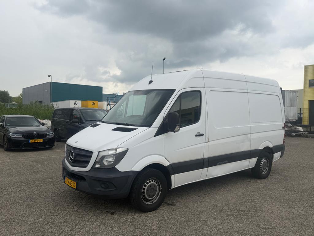 Mercedes-Benz Sprinter 316 2.1 CDI 120KW (163 PK)  BJ 2014, 13 km/l, Stof, Zwart, 4 cilinders