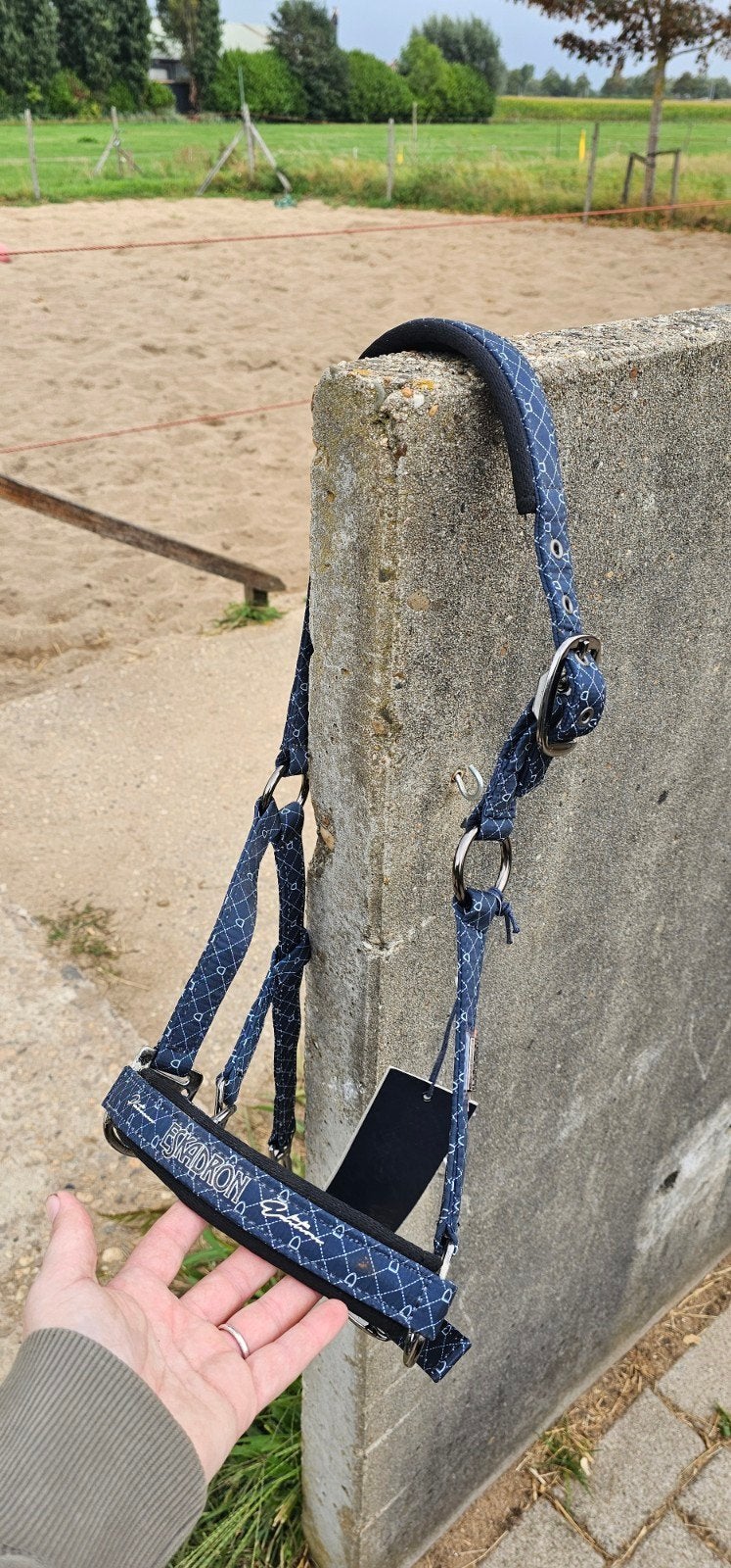 eskadron halster, Dieren en Toebehoren, Nieuw, Blauw, Halster, Cob