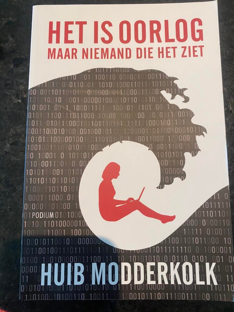 Huib Modderkolk - Het is oorlog maar niemand die het ziet, Ophalen of Verzenden, Zo goed als nieuw, Huib Modderkolk