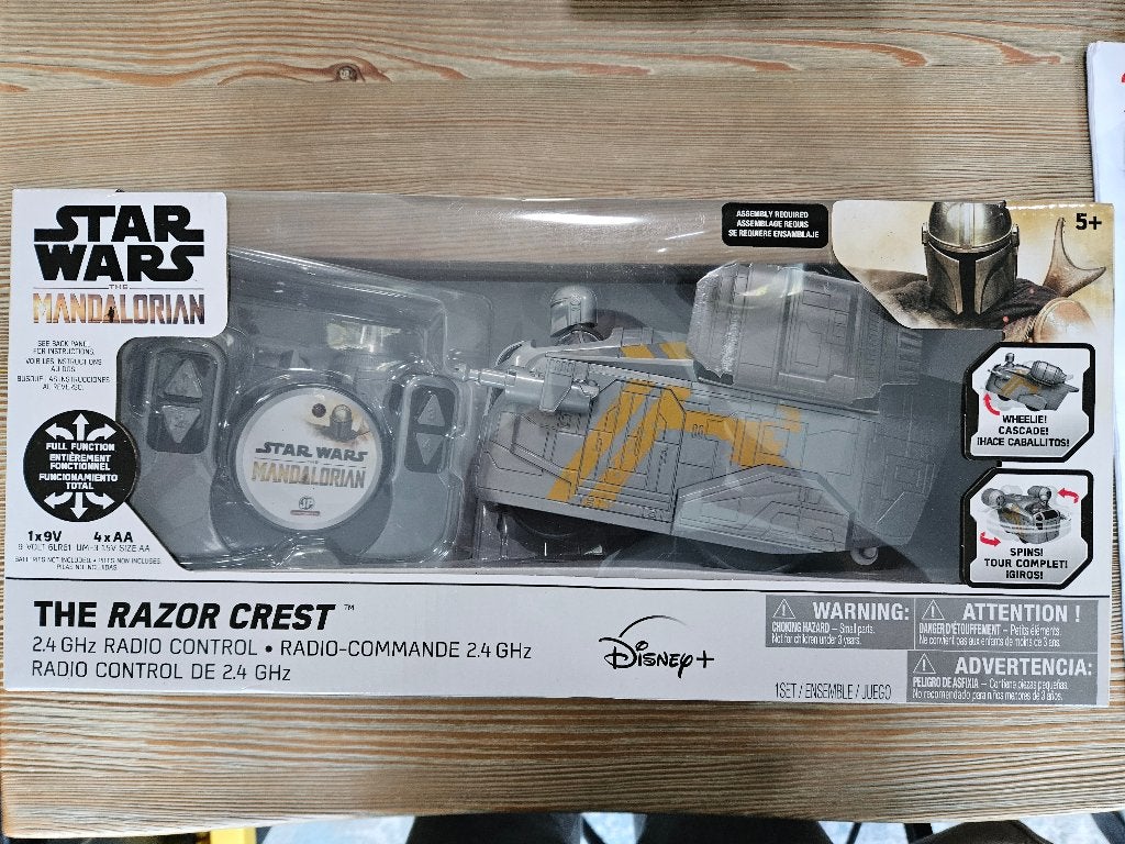 Star Wars - The Razor Crest, Ophalen of Verzenden, Nieuw, Actiefiguurtje