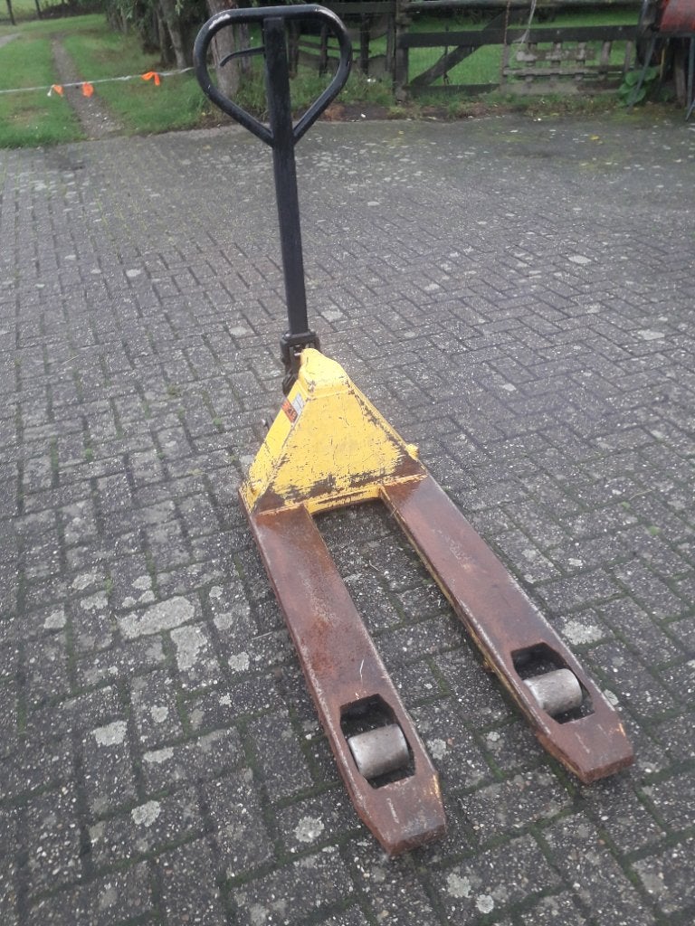 Palletwagen pompwagen, Ophalen, Gebruikt