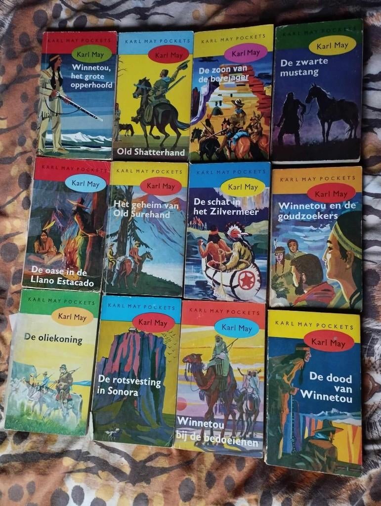 Reis avonturen van Karl may pockets, Boeken, Avontuur en Actie, Ophalen, Gelezen, Karl May