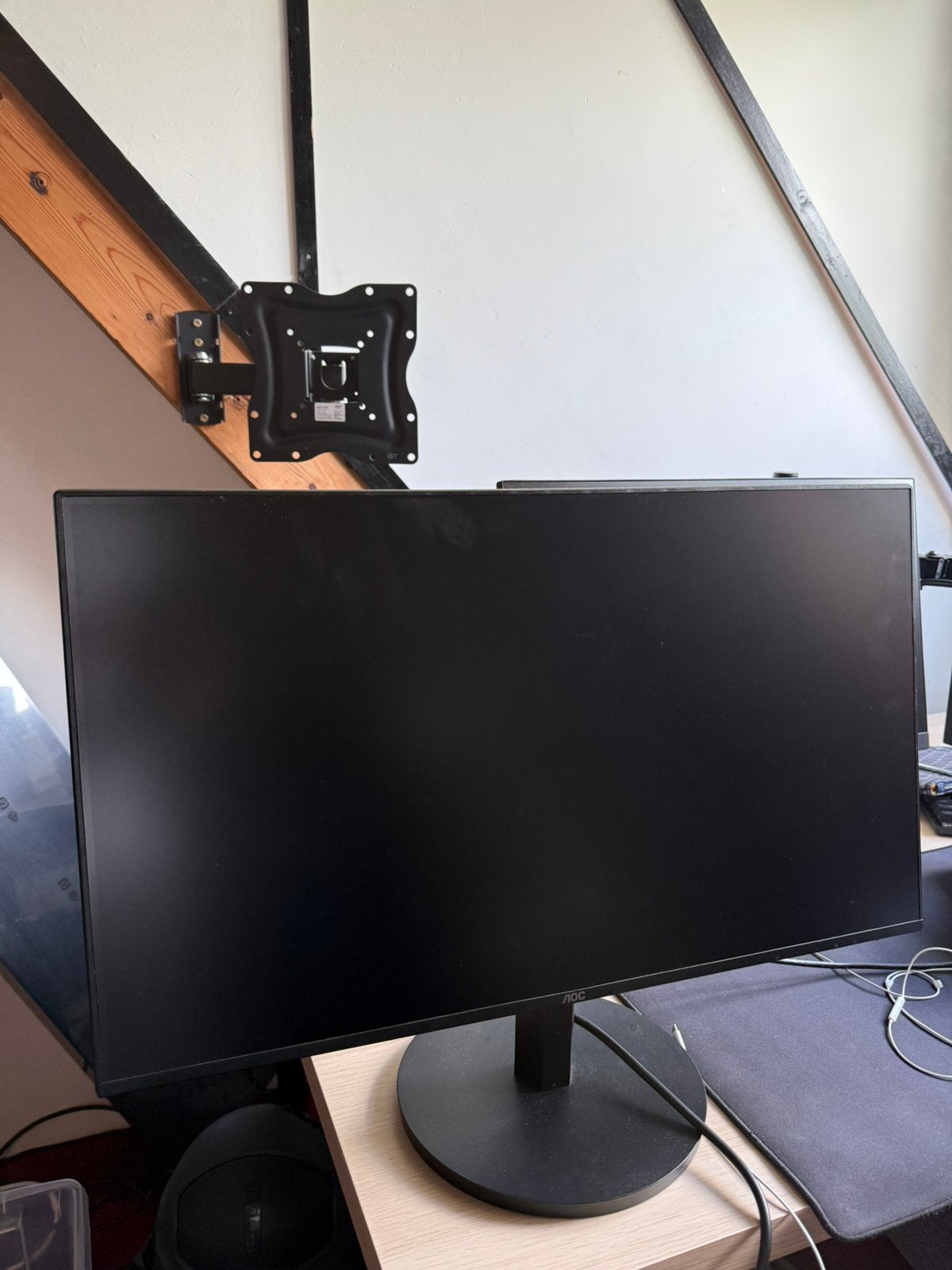 Aoc monitor 27 inch 100 hz, Computers en Software, Monitoren, Ophalen, Zo goed als nieuw, Full HD, IPS