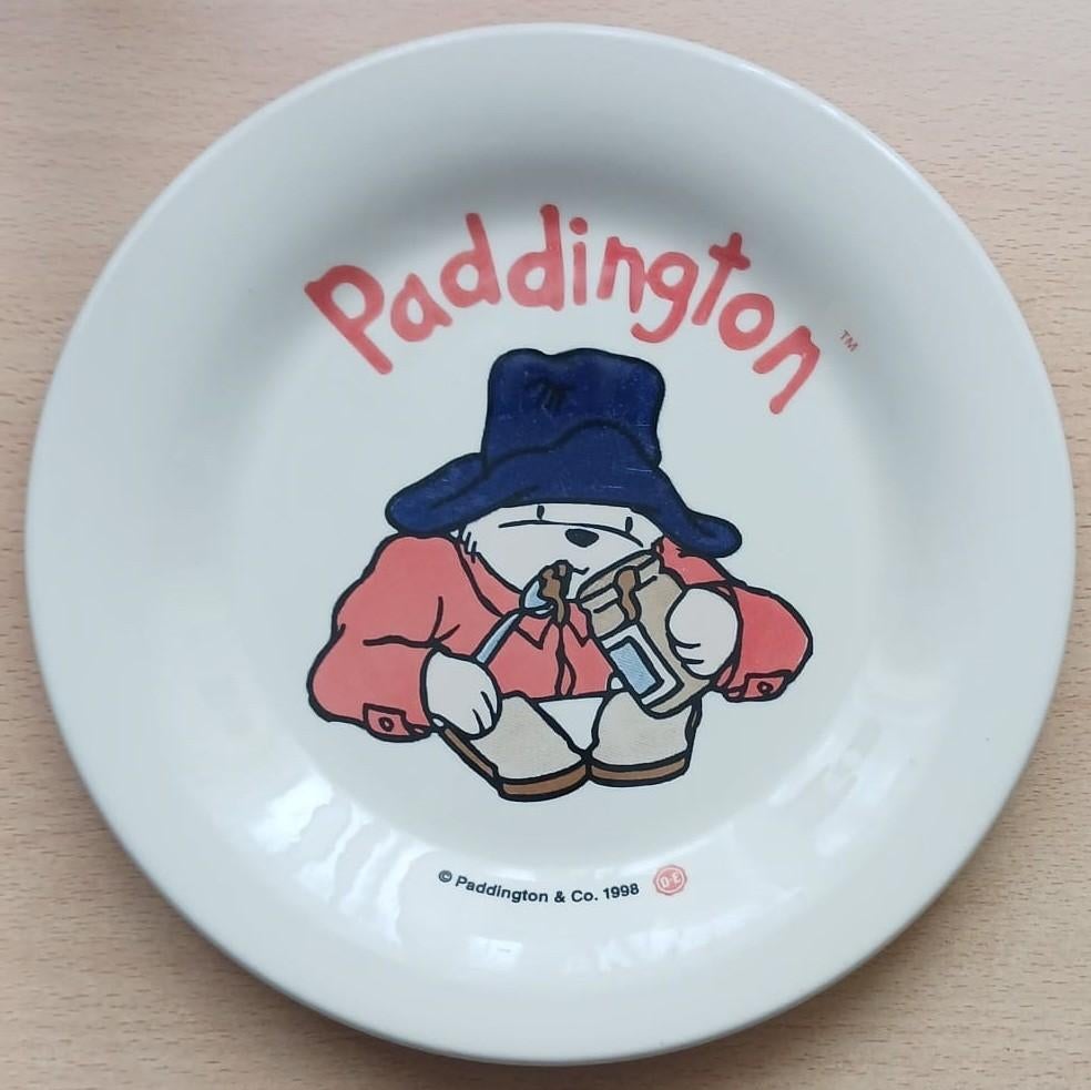 Vintage Paddington Beer bordje D.E. 1998, Gebruikt, Ophalen of Verzenden, Bord(en), Overige stijlen