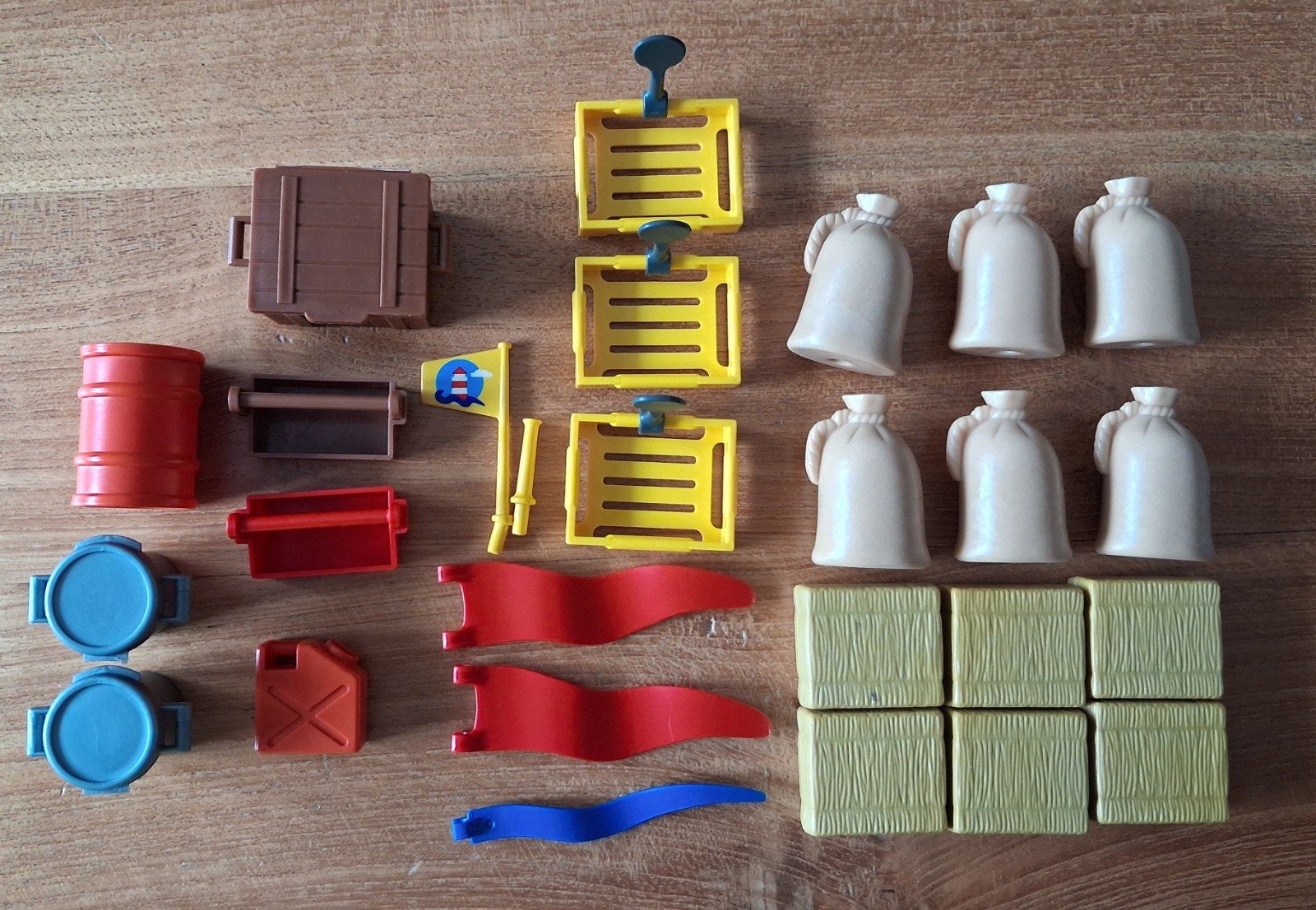 Losse Playmobil voor boerderij of vlag voor boot., Ophalen, Zo goed als nieuw, Losse onderdelen