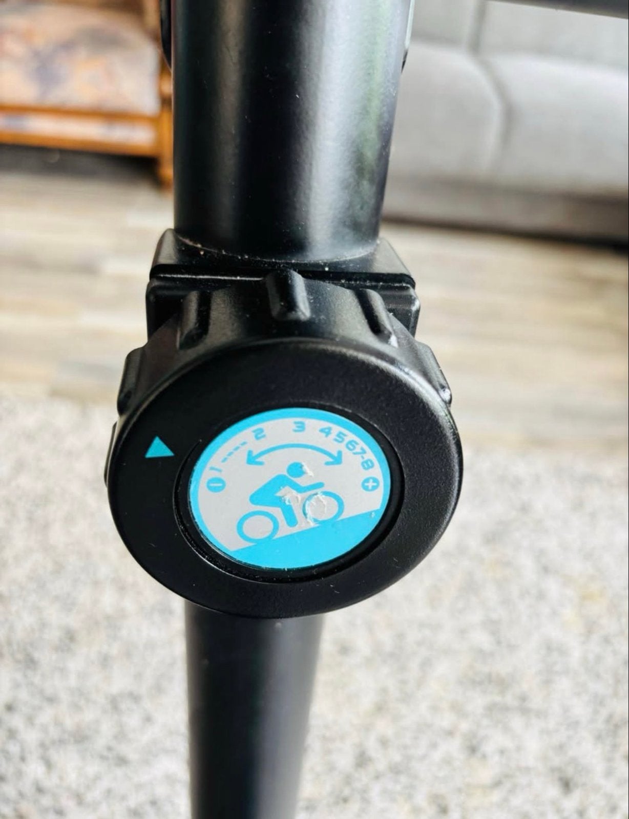 Domyos Hometrainer - Compact & Comfortabel voor Thuis, Ophalen, Gebruikt, Metaal, Benen