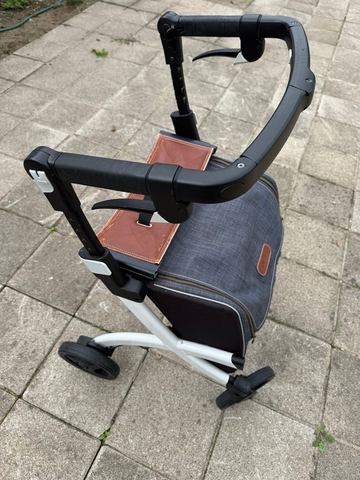 Rollz flex rollator met boodschappentas., Ophalen, Opvouwbaar, Zo goed als nieuw