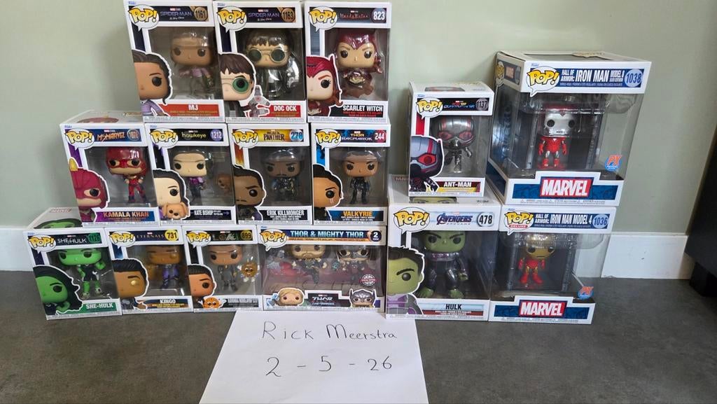 Funko Pops - Marvel, Ophalen of Verzenden, Nieuw