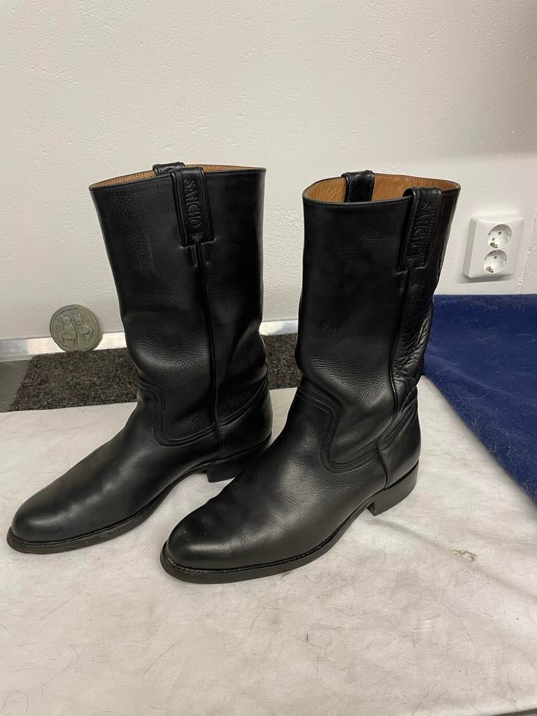 Originele SANCHO boots maat 43, Kleding | Heren, Schoenen, Ophalen of Verzenden, Zo goed als nieuw, Zwart, Boots