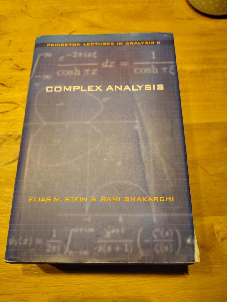 Complex Analysis - Princeton Lectures in Analysis II, Boeken, Wetenschap, Gelezen, Natuurwetenschap, Ophalen of Verzenden
