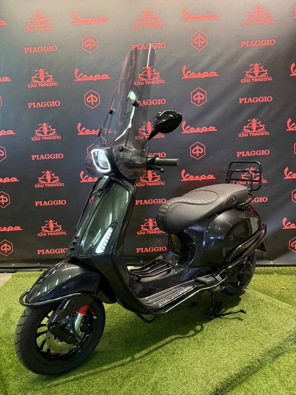 Vespa Sprint 2023 Brom! Custom Grijs / RS Zadel / Garantie!