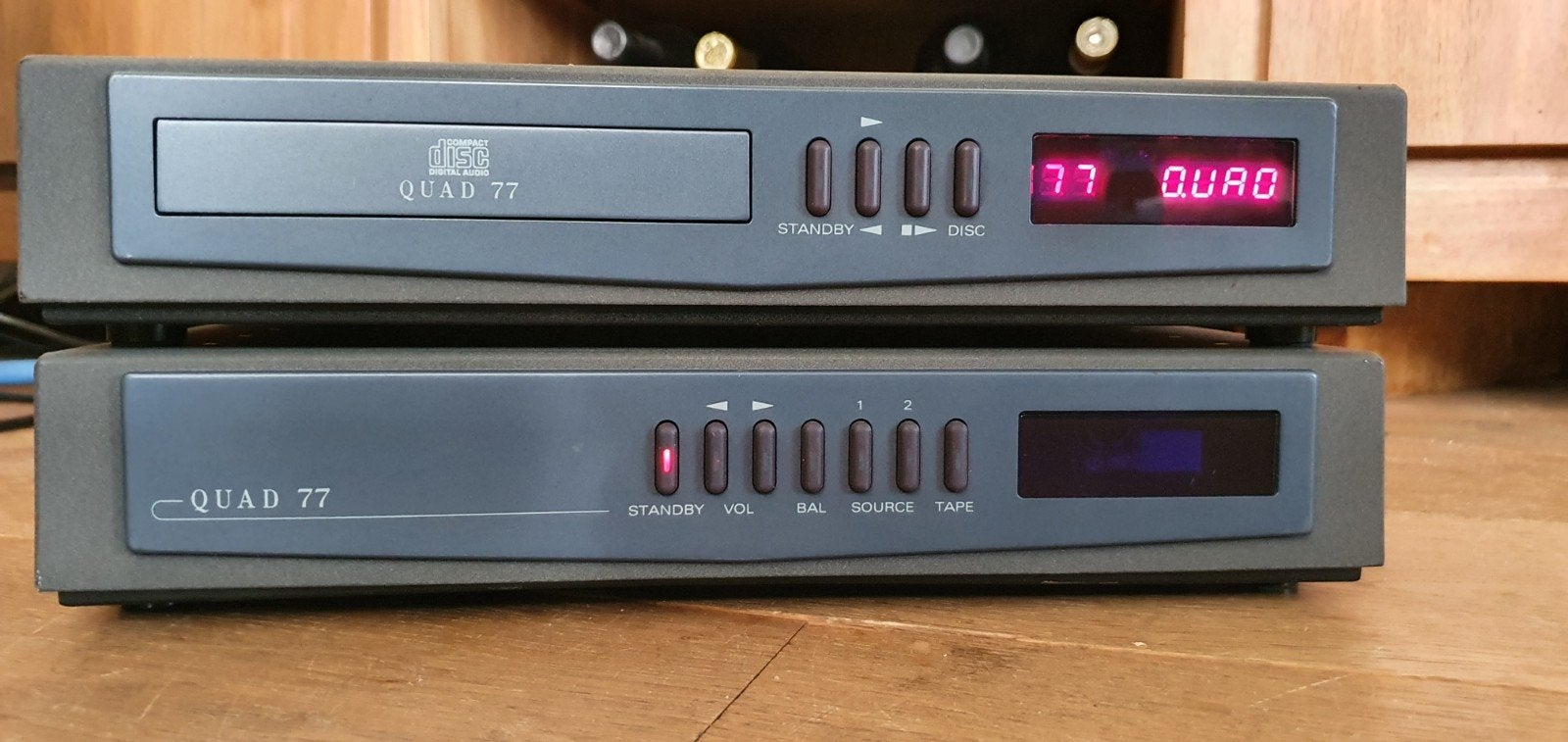 Quad 77 systeem,versterker + Sigma Delta CD speler+garantie, Overige merken, Gebruikt, Quad, Cd-speler