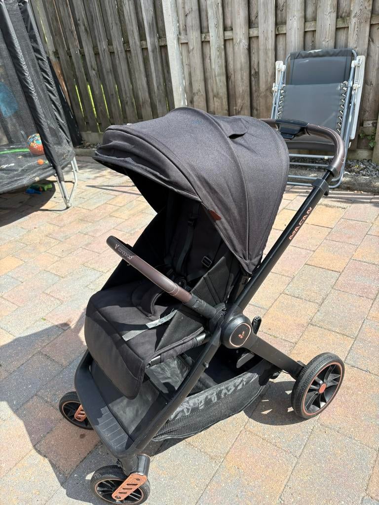 Cangaroo macan 3 in 1 kinderwagen zwart, Ophalen, Zo goed als nieuw, Isofix, 0 t/m 13 kg