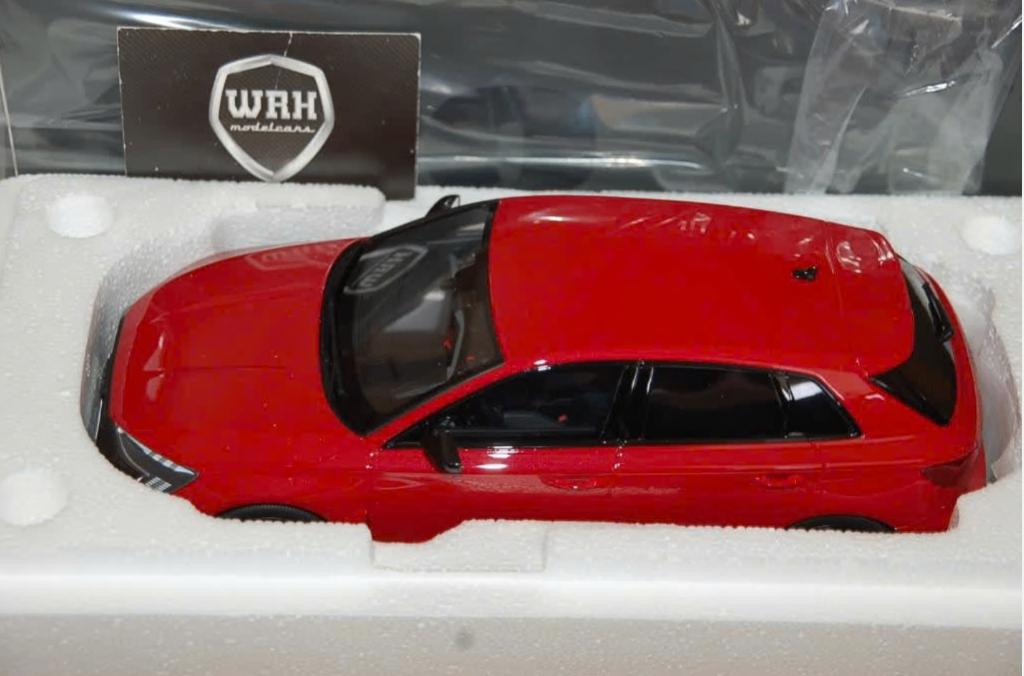 1:18 AUDI RS3 SPORTBACK 2021 red GT spirit GT378 in box WRH, Hobby en Vrije tijd, Modelauto's | 1:18, Verzenden, Zo goed als nieuw