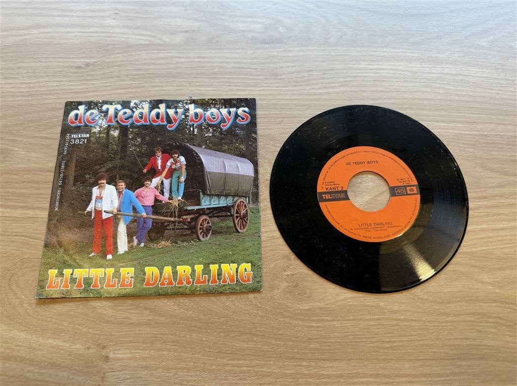 de Teddy Boys - Little Darling, Ophalen of Verzenden, Zo goed als nieuw, Nederlandstalig