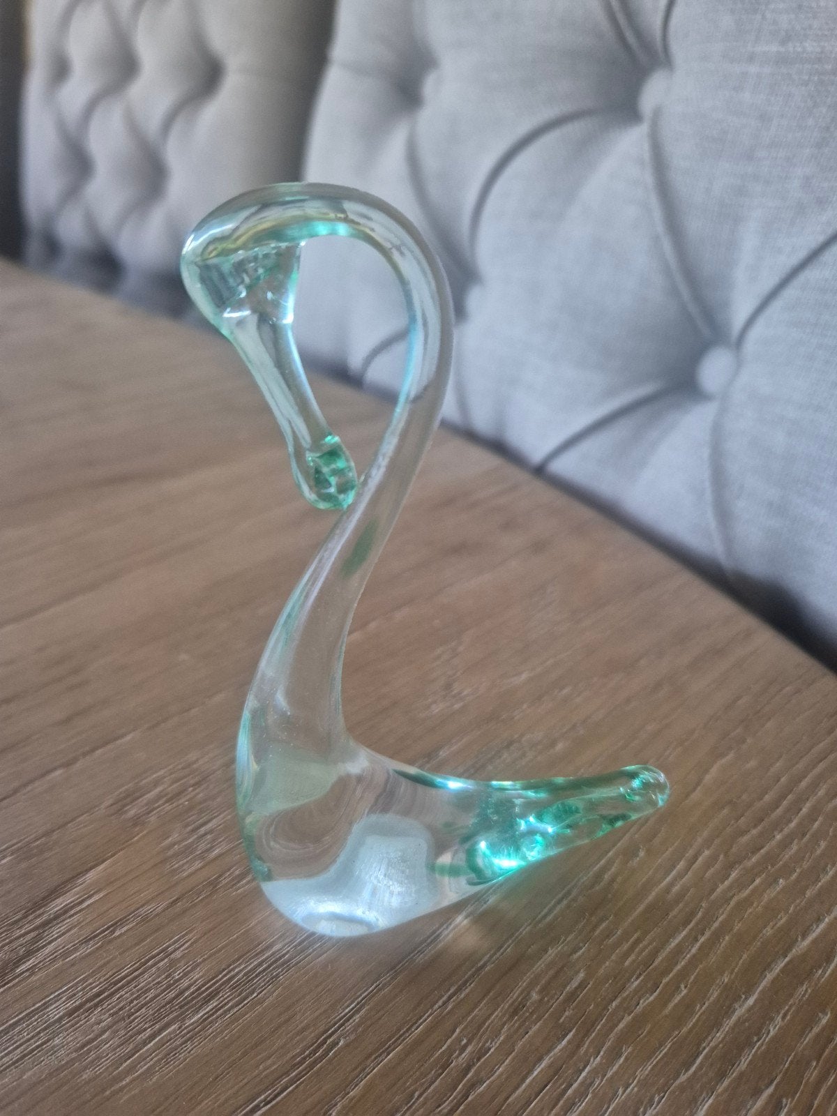 vintage val Saint lambert kristal zwaan, Ophalen of Verzenden
