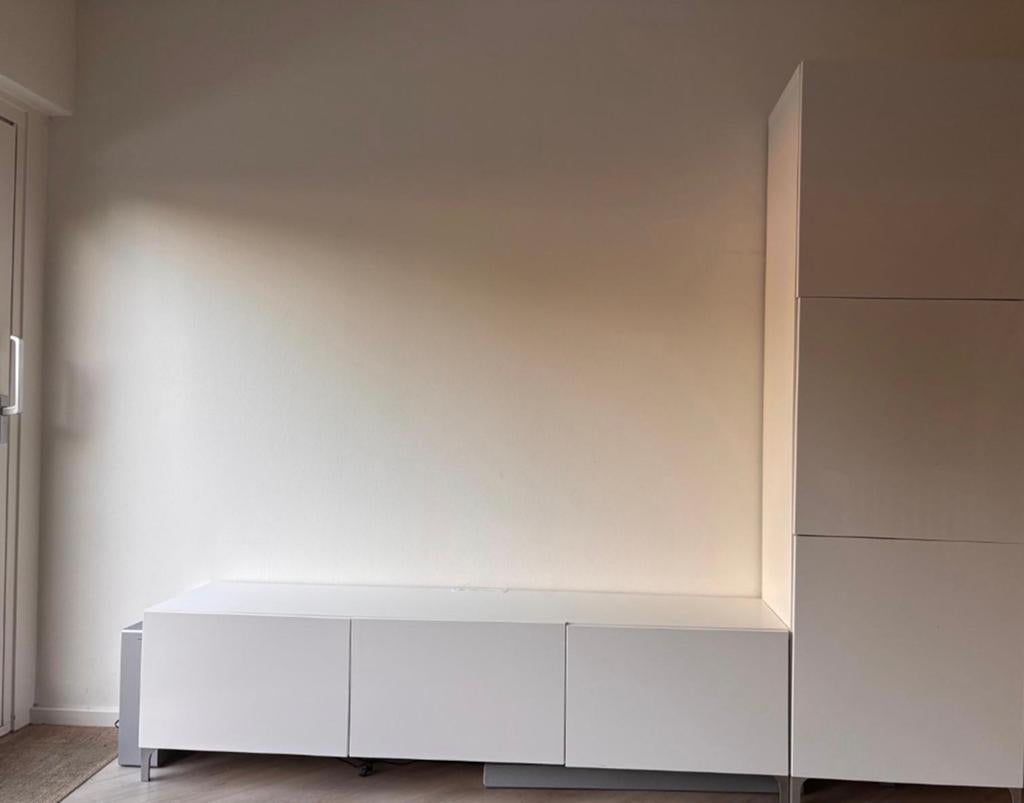 Tv kast + kast, Ophalen of Verzenden, Zo goed als nieuw, 200 cm of meer, IKEA