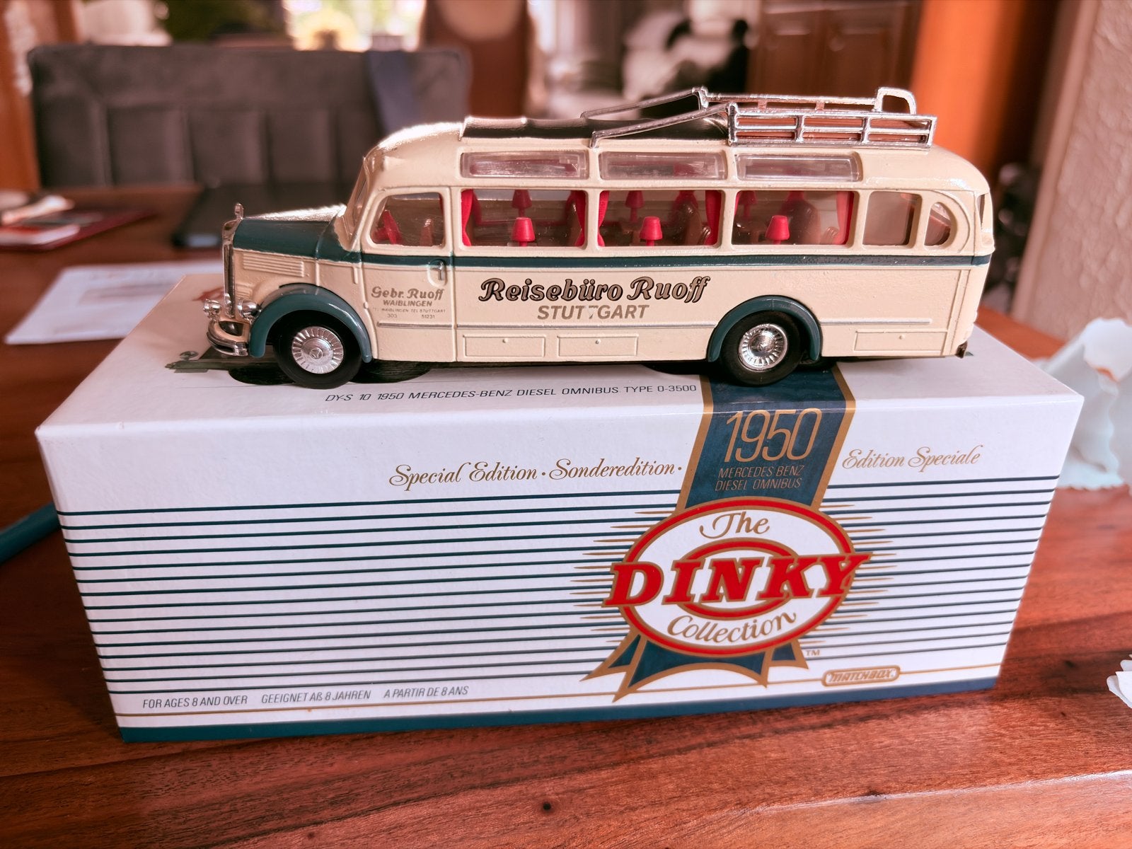 Dinky Collection Mercedes-Benz Omnibus 1950 - Special Editio, Ophalen, Zo goed als nieuw, Overige typen