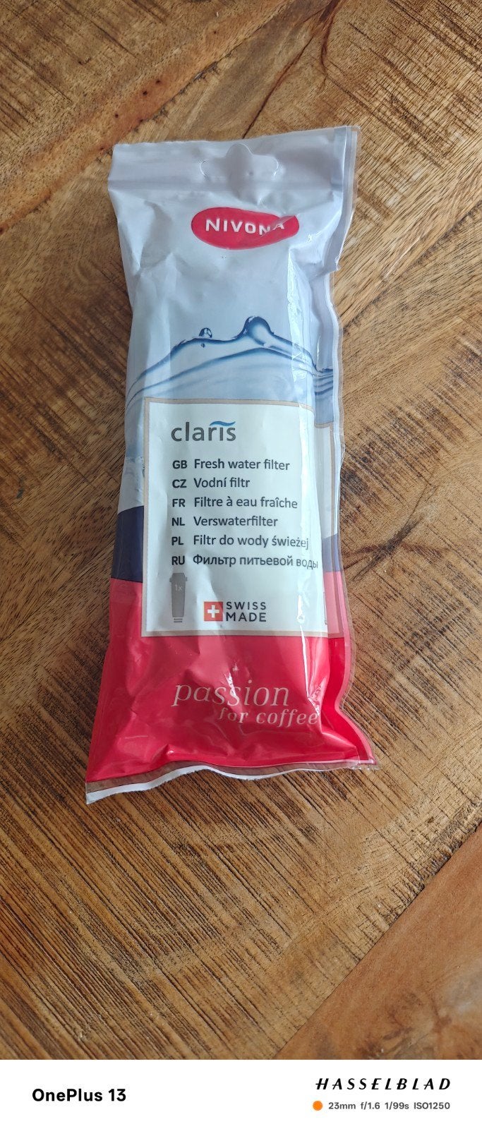 Nivona Claris waterfilter voor koffiemachines, Ophalen of Verzenden, Nieuw
