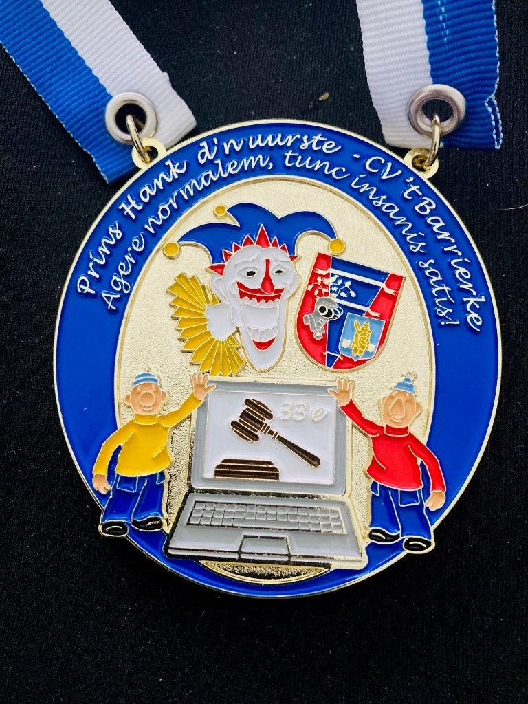 Carnaval onderscheiding CV ’t Barrierke Helmond 2023, Ophalen of Verzenden, Overige materialen, Nederland