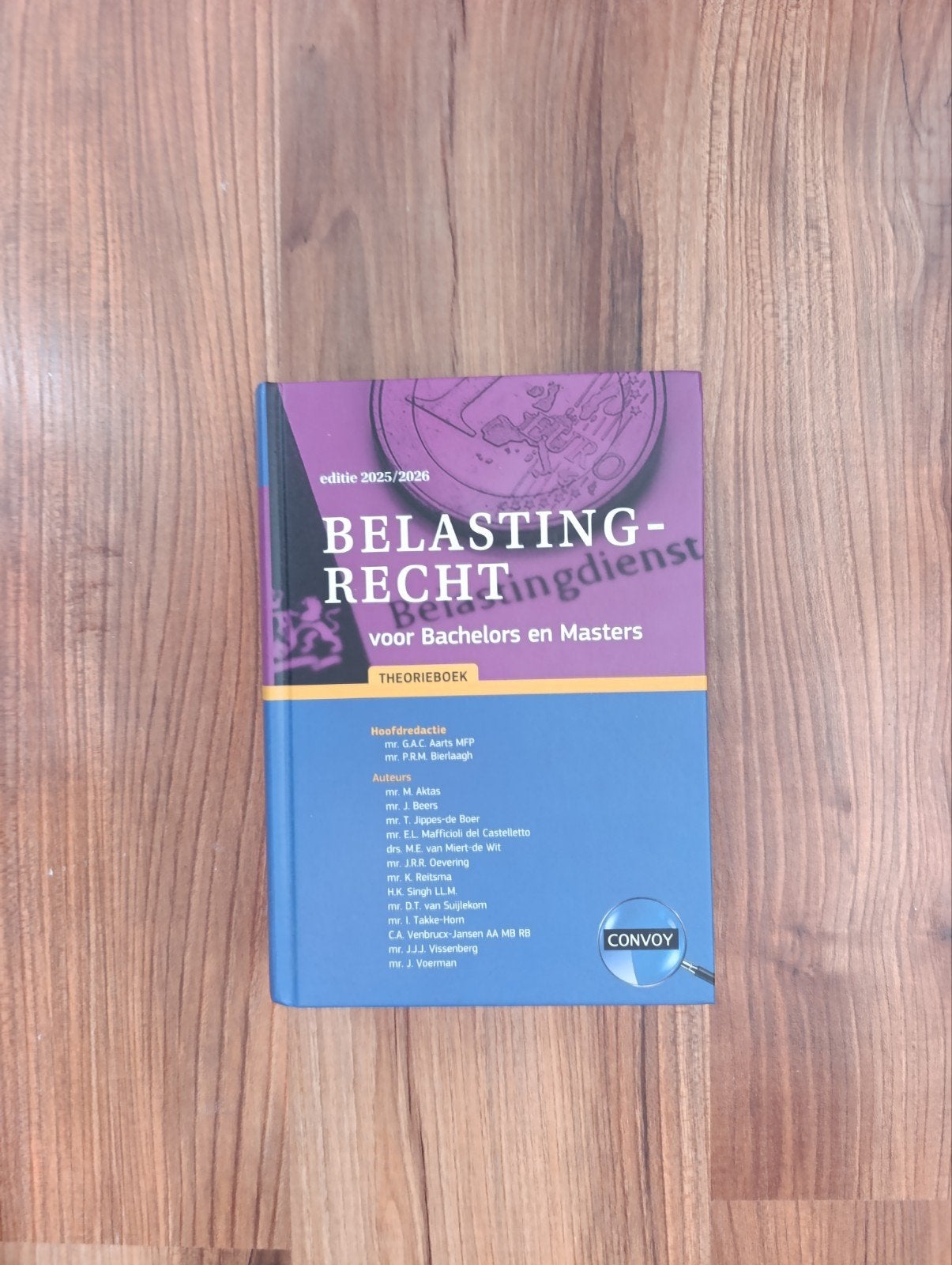 Belastingrecht Theorieboek 2025/2026 - Bachelors/Masters, G.A.C. Aarts, P.R.M. Bierlaagh e.a., Zo goed als nieuw, Gamma, HBO