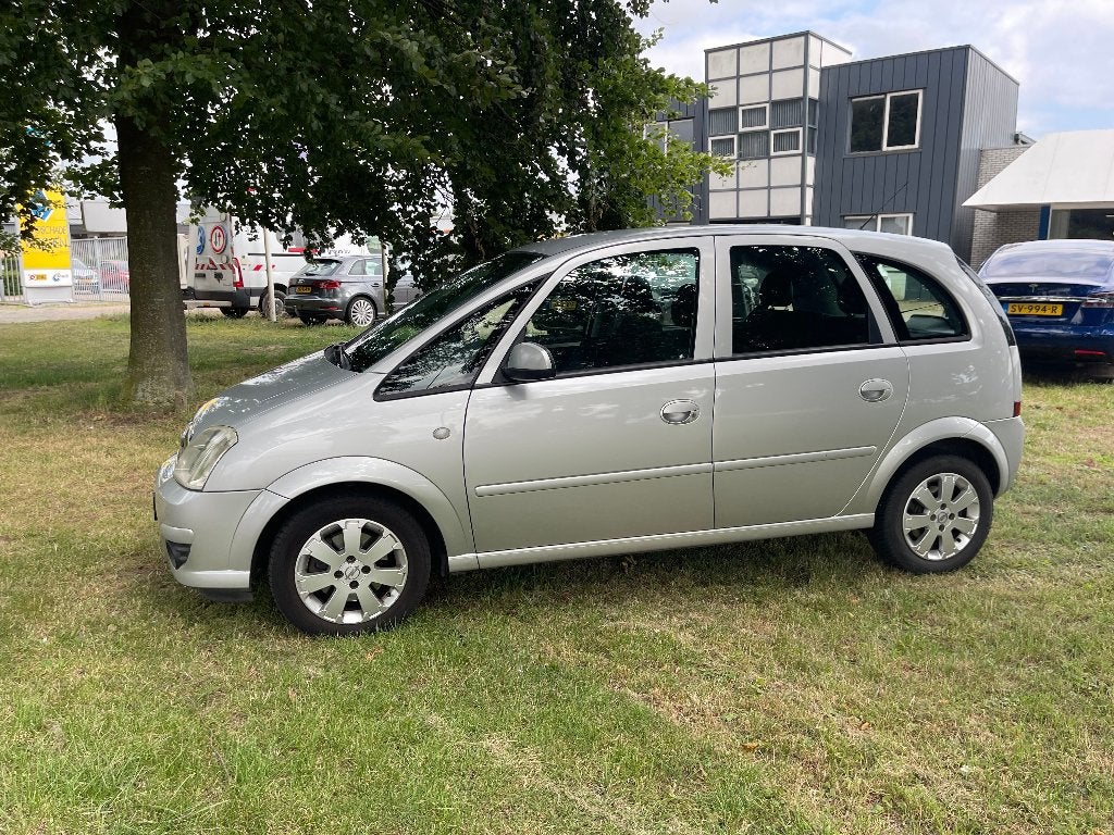 Opel Meriva 1.6 16V 77KW 2008 Grijs, Auto's, Voorwielaandrijving, 4 cilinders, Origineel Nederlands, Handgeschakeld