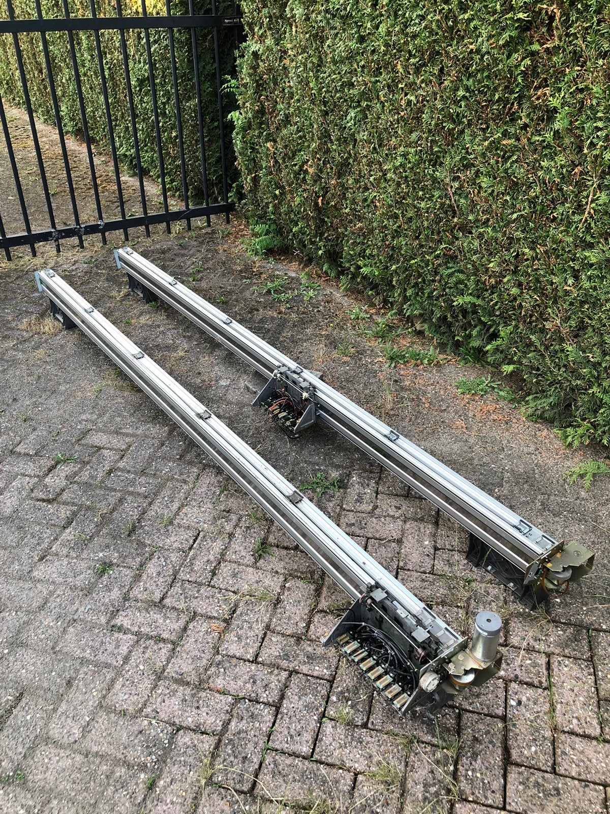 2 rechtgeleidingen van printers, Ophalen, Gebruikt