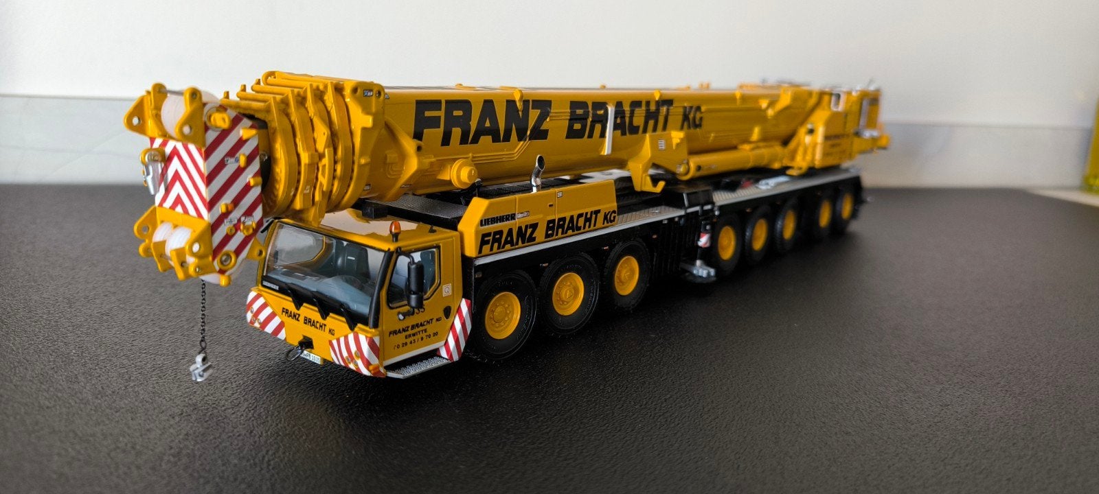 WSI, Liebherr LTM 1650 Franz Bracht, Hobby en Vrije tijd, Ophalen of Verzenden, Zo goed als nieuw, Hijskraan, Tractor of Landbouw