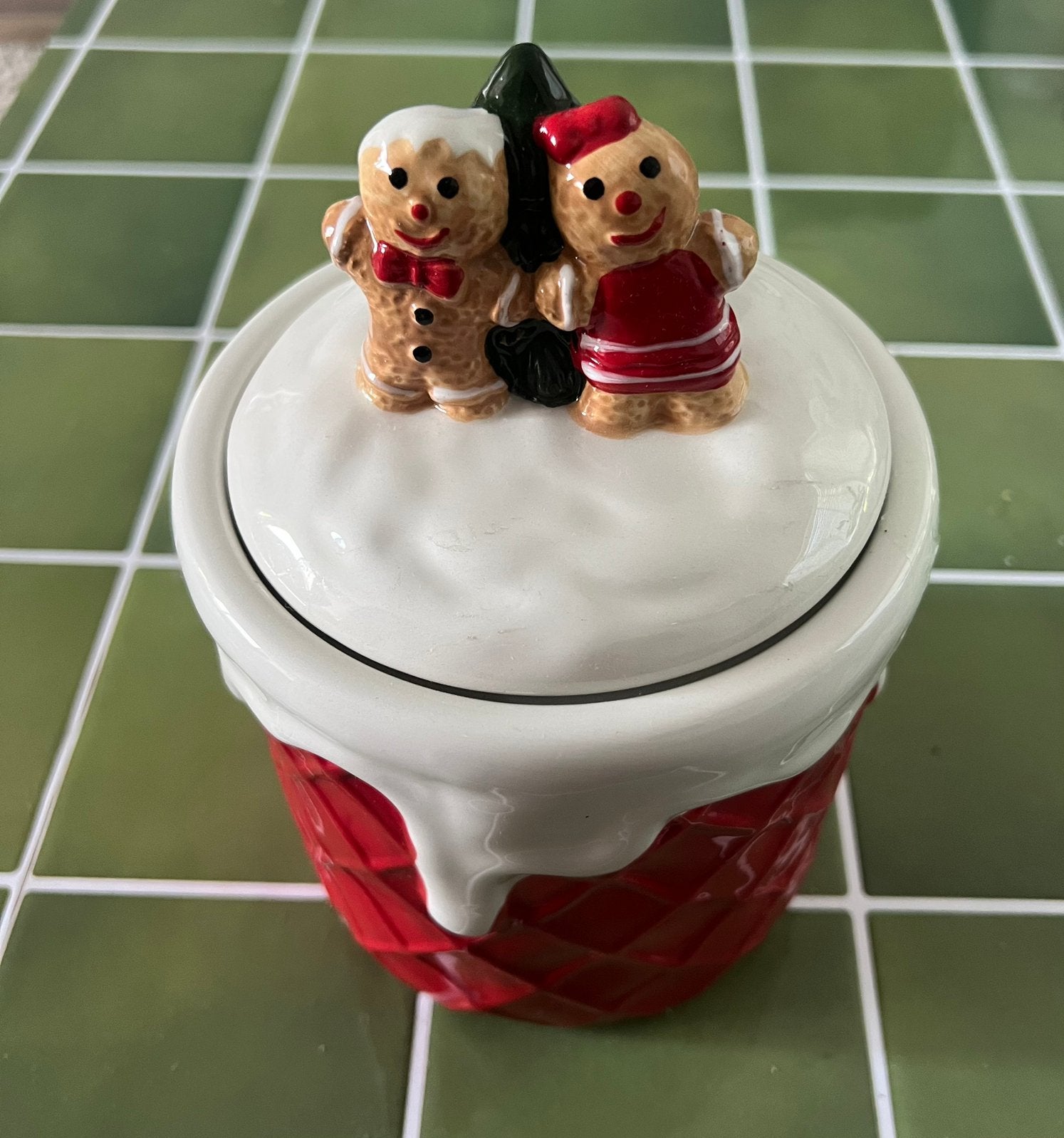 Snoeppot kerst, Ophalen, Zo goed als nieuw