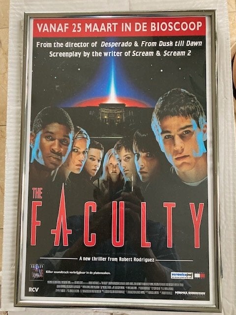 origilnele filmposter jaren 80,90., Ophalen, Zo goed als nieuw, A1 t/m A3, Film en Tv