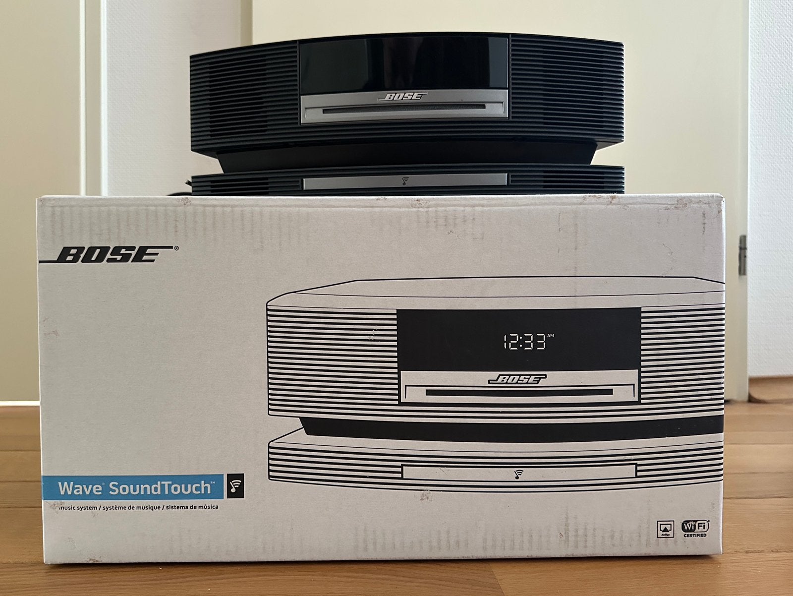 Bose Wave SoundTouch Grijs - 100% COMPLEET in originele doos, Overige merken, Ophalen of Verzenden, Zo goed als nieuw, Microset