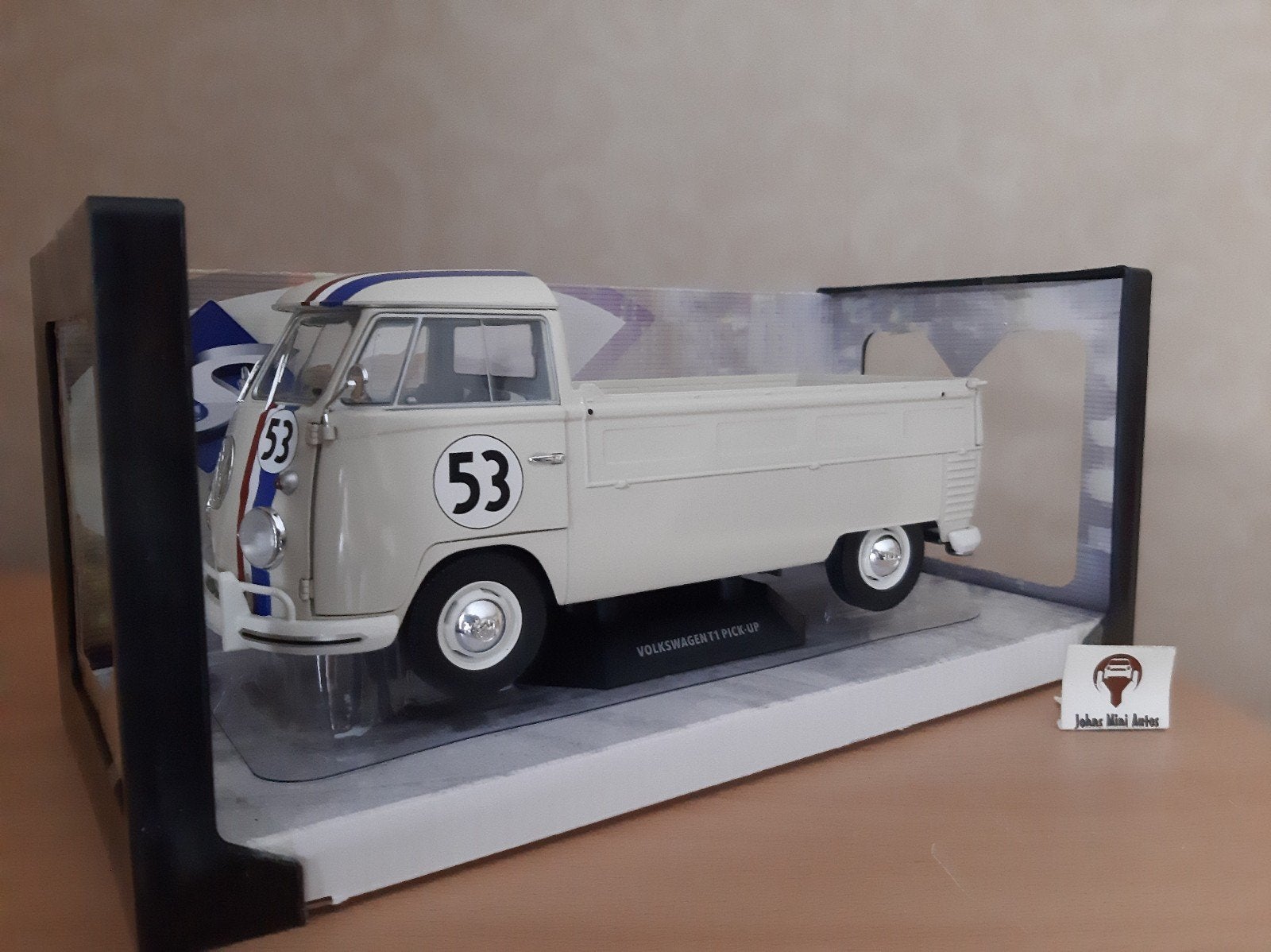 Volkswagen T1 Pick-Up beige #53 van Solido 1:18, Solido, Auto, Solido, Nieuw